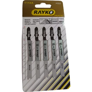 RAYKO T118A DEKUPAJ TESTERE BIÇAĞI METAL İÇİN 5'Lİ PAKET