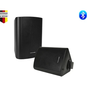 Thonet Vander Fleck 7 300W Peak Toplantı Odası Gmy  Bahçe  İç ve Dış Mekan Ahşap 2'li Yüksek Performans  Bluetooth Hoparlör Sistemi-Siyah
