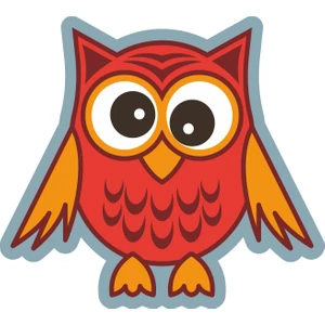 Sticker Atölyesi Baykuş Sticker - 17273