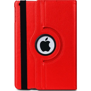 iPad Air 4. Nesil 10.9 Inch Rotating Dönebilen Standlı Kılıf Kırmızı
