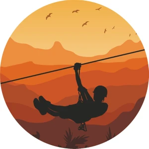 Sticker Atölyesi Outdoor Adventure Camping Climbing Sticker - 22066