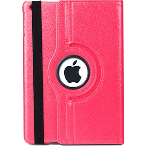 iPad Air 4. Nesil 10.9 Inch  Rotating Dönebilen Standlı Kılıf Koyu Pembe