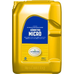 Micro Sıvı Yaprak Gübresi 20 Lt Çiçeklendirici ve Döllendirici Bor Bakır Çinko Demir Içerikli Gübre