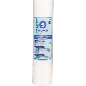 Açık Kasa Su Arıtma Cihazı Filtresi 5 Mikron Sediment Filtre