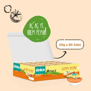 Enka Süt Gurme Krem Peyniri 20 gr x 80 'li