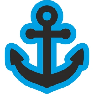 Sticker Atölyesi Deniz Gemi Çapa Sticker - 22103