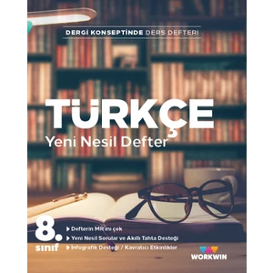 Workwin Yayınları 8. Sınıf Türkçe Yeni Nesil Ders Defteri
