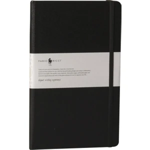 Fabio Ricci Elio Noktalı Defter 13 x 21 cm Siyah
