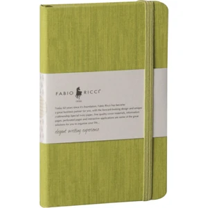 Fabio Ricci Lepidus Kareli Defter 9 x 14 cm Yeşil