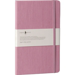 Fabio Ricci Lepidus Çizgisiz Defter 13 x 21 cm Pembe