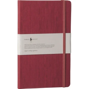 Fabio Ricci Lepidus Çizgisiz Defter 13 x 21 cm Bordo