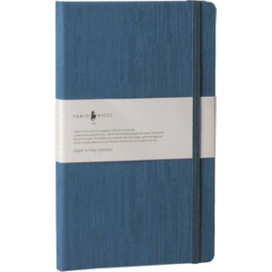 Fabio Ricci Lepidus Çizgisiz Defter 13 x 21 cm Havacı Mavisi