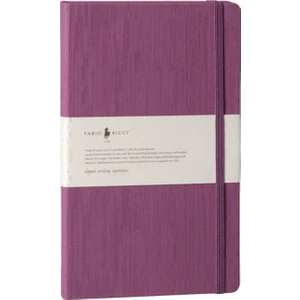 Fabio Ricci Lepidus Noktalı Defter 13 x 21 cm Mor