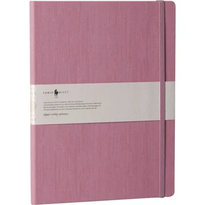 Fabio Ricci Lepidus Kareli Defter 19 x 25 cm Pembe