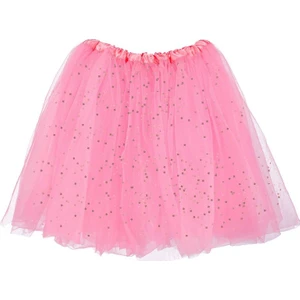 Pembe Renk Tül Etek Bale Tütü 3-8 Yaş Çocuk