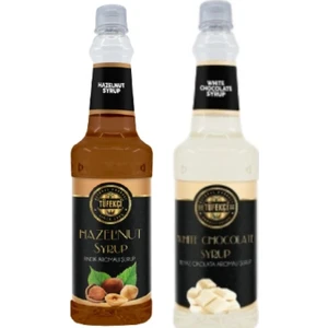 By Tüfekçi 2li Fındık ve Beyaz Çikolata  Şurup Avantajlı Paket 2X750 ml