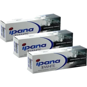 Ipana 3D White Kömür Özlü 75ML X3