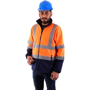 Eser - Softshell Yönetici Montu - Turuncu