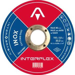 115X1.0 mm Inox Kesici Disk (20 Adet)