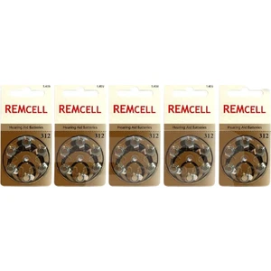 312 Numara Işitme Cihaz Pili 6'lı Blister 5 Paket