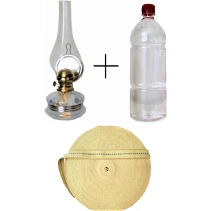 Klasik Gaz Lambası+ 500 ml Kandil Yakıtı+ 1 Metre Sözen Gaz Lambası Seti