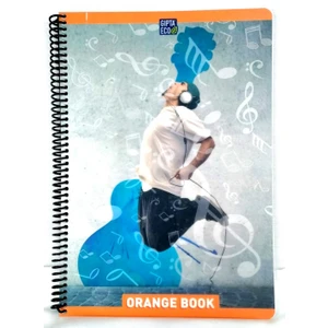 A4 Orange Book Spiralli Pp Kapak Kareli 120 Yaprak Defter