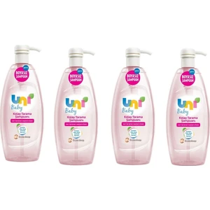 Uni Baby Kolay Tarama Şampuanı 700 ml x 4 Adet