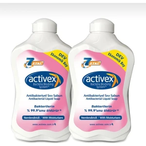 Antibakteriyel Sıvı Sabun Nemlendiricili 1,5 lt x 2