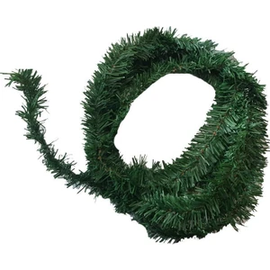 Yeşil Renk Sarmal Tel Çam Ağacı Garland Süs 5 Metre