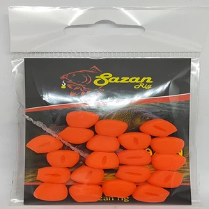 Sr Sazanrig 12 mm Yüzen Silikon Kırmızı Mısır Yapay Yem ( 20 Adet)