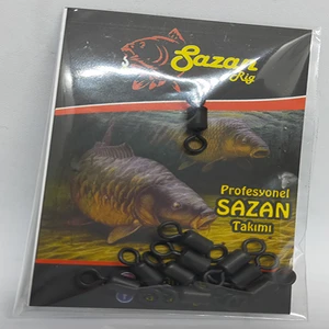 Sr Sazanrig Bilyalı Paslanmaz Çelik Siyah Fırdöndü No:4 (10 Adet)