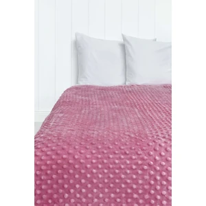 Pearl Tomurcuk Tek Kişilik Battaniye - Pembe