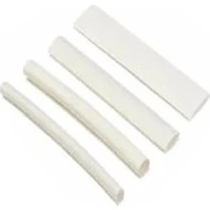 Makaron Iphone Şarj Kablo Ucu Koruyucu 6.4 mm 1 M Beyaz
