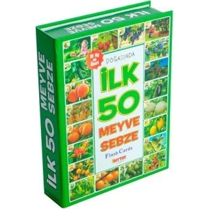 Diy Toy Diytoy, Ilk 50 Meyve, Sebze, Zeka Kartları, Eğitici Kartlar