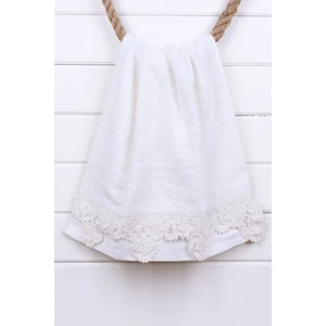 El Örmesi Dantelli Bambu El 2'li 41X76 Havlu Seti