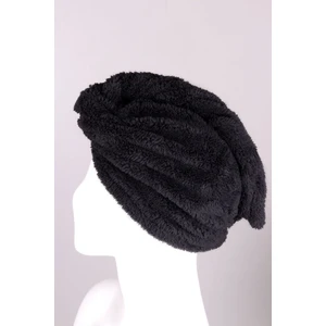 Mikrofiber Düğmeli Saç Kurulama Havlu Bone