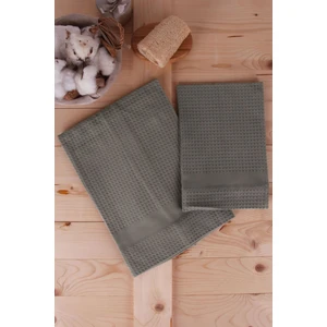 (40X60)&(60X110) 2'li Pike Çok Amaçlı Havlu Seti