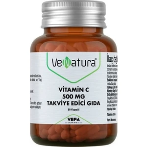 Vitamin C 500 Mg 2 Adet Takviye Edici Gıda