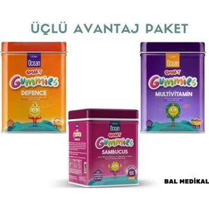 Ocean Ocean Smart Gummies 3'lü Avantaj Paket