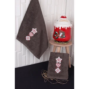 Pamuk 50X80 Christmas Yılbaşı El Havlusu