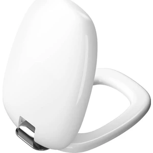 Vitra Plural Soft Klozet Kap.dp-Beyaz Krom Ment 126-003-009