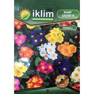 Karahasanoğlu Tarım Mart Çiçeği Çiçek Tohumu 2 - Primula Acaulis (~ Takribi 30 Tohum)