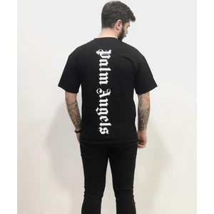 Amor Man Palm Angels Sırt Göğüs Baskılı Pamuk Bol Kesim Oversize Erkek Tşört