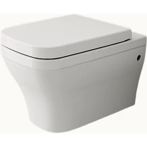 Bagno Bıanco Kare Asma Klozet+Nkp Yavaş Kapanan Slım Kapak