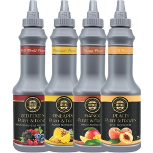 By Tüfekçi Meyve Püreleri Karma Avantajlı Paket 4 x 1 Lt