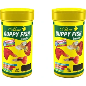 Ahm Guppy Fish Granulat 250 ml - 2 Adet