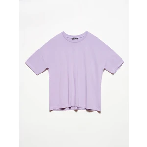 3683 Basic T-Shirt-Lila