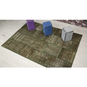 Patchwork El Dokuma Antik Anadolu Halısı Forest