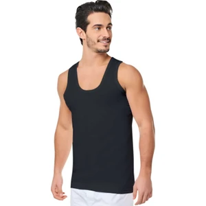 6'lı Seheryıldızı %100 Pamuklu Askılı Penye Erkek Atlet