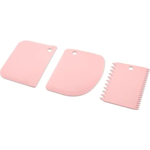Sun Plastik 3'lü Hamur Kesici Kazıyıcı Dekoratör Set